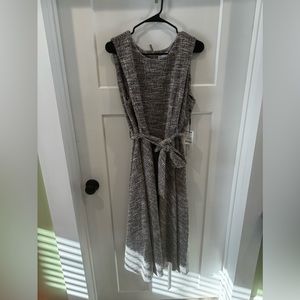 NWT Calvin Klein size 16 tweed dress